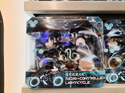 上海ディズニートロングッズ：ラジコン・ライトサイクル