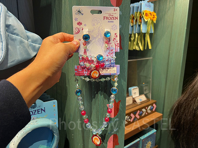 香港ディズニーアナ雪グッズ：アナイメージのアクセサリーセット