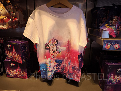 香港ディズニー20周年「ミッキー&フレンズ・グランドセレブレーショングッズ」:Tシャツ