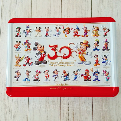 30周年記念のアソーテッドクッキー缶