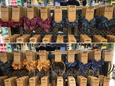 ホグワーツ4寮のヘアアクセサリー