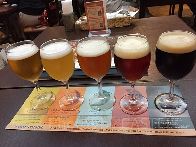 ロティズ・ハウスの5種の飲み比べセット