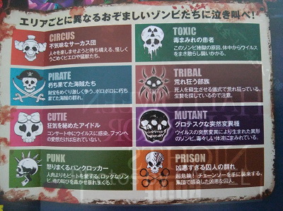 2018年は8種類のゾンビエリアが登場/USJ公式スタジオガイド