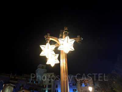 アクアスフィア近くにある電灯