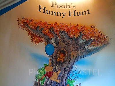 プーさんのハニーハントには英語のスペルミスがたくさん？