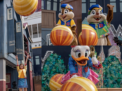 ゲスト参加のどんぐり遊び