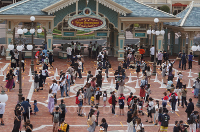 東京ディズニーランドの入園