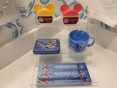 アンバサダーホテルのアメニティ