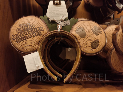 アナハイムディズニーカチューシャ：グランドカリフォルニアン・ホテル＆スパ（裏）