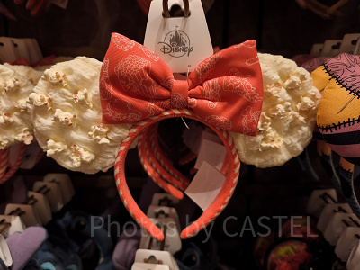 アナハイムディズニーカチューシャ：ポップコーンカチューシャ