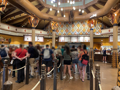 アニマルキングダムのスタバ