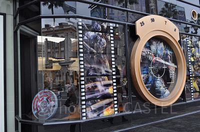 USJダークルーム外観／トランスフォーマーグッズ専門店