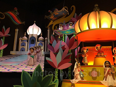 イッツ・ア・スモールワールドのアラビアンエリア