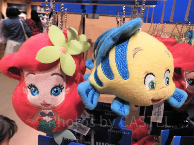 アリエル&フランダー ぬいぐるみバッジ