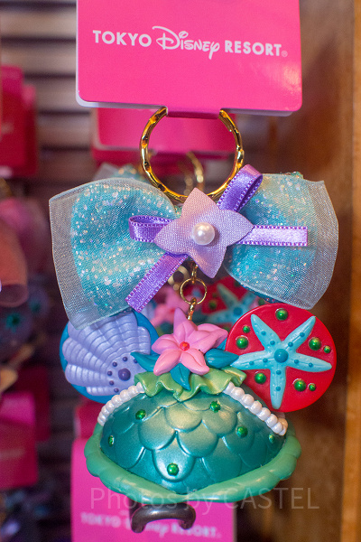 アリエルモチーフイヤーハットキーチェーン