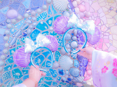 アリエルのスパンコールカチューシャ