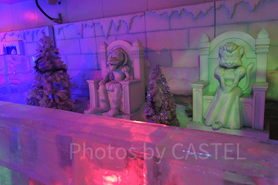 アトラクション「氷の城」