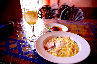 アズーラ・ディ・カプリ:カルボナーラ