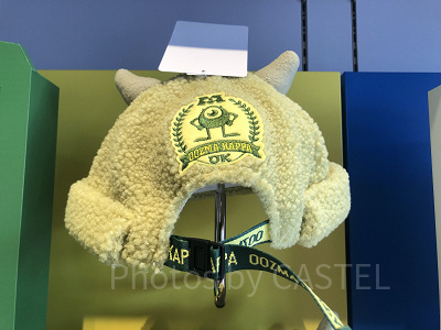 ウーズマカッパキャップ裏側(ディズニーモンスターズユニバーシティグッズ)
