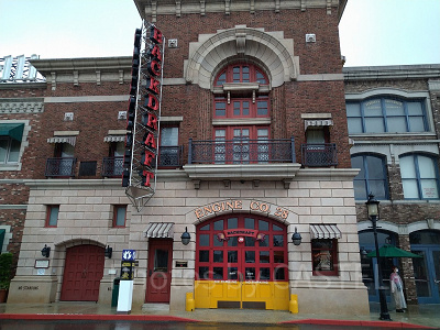 整理券配布場所となるバックドラフト