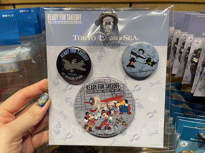 カンバッジセット(ドリームス・テイク・フライトグッズ)