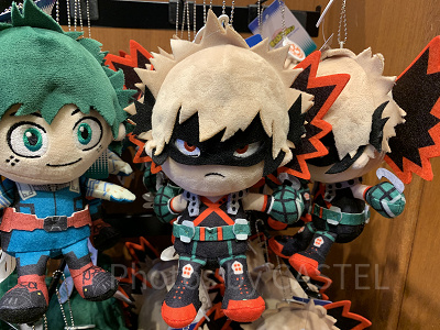 爆豪ぬいぐるみキーチェーン（USJ×ヒロアカグッズ）