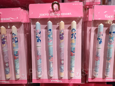 ディズニーSWEET TIMESグッズ:ボールペン〈エナージェル〉セット