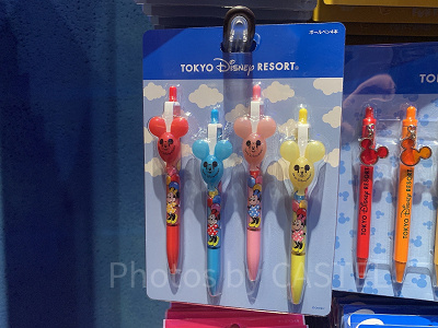 ミッキーバルーンのボールペンセット（1600円）