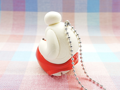 ベイマックスのハッピーライドのキーチェーン（ディズニーガチャガチャ）