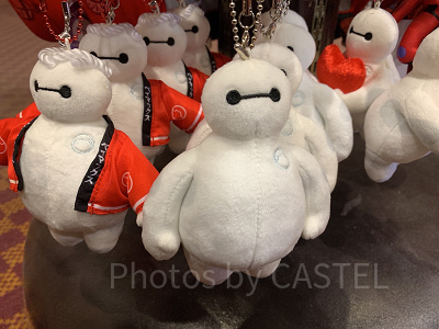 ベイマックスのぬいぐるみストラップ