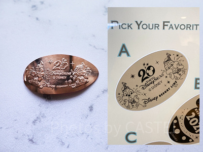 ディズニーリゾートラインで買えるディズニーシー20周年の