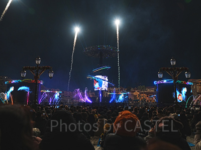 ディズニーシーのビリーヴ〜シー・オブ・ドリームス〜鑑賞場所：リドアイルから見たビリーヴ