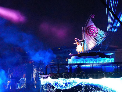 ビリーヴ：モアナのシーン