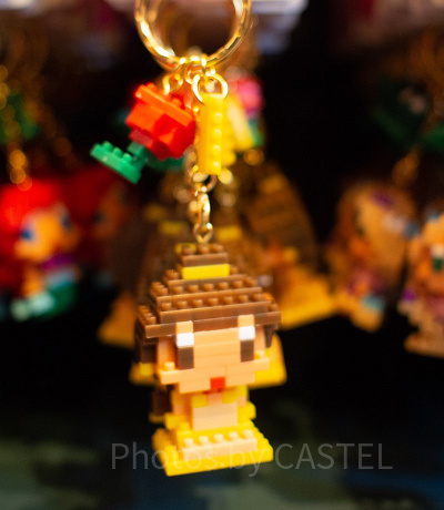 ベルのナノブロック型キーチェーン