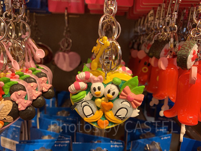 お弁当キーホルダー:ドナルド&デイジー