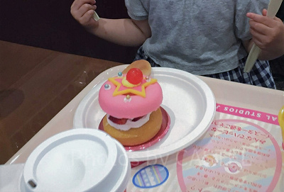 ビバリーヒルズ・ブランジェリー(2017年クールジャパンからセーラームーン仕様のケーキ)