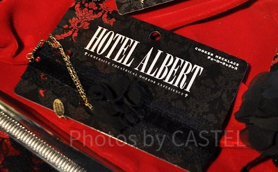 ブラックレースのチョーカー