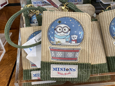 ボブのパスケース（雪だるま）／USJクリスマスグッズ2022