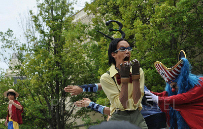 バギー海賊団とルフイ／ワンピースウォーターバトル