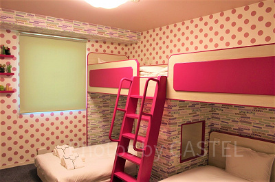 2段ベッドルーム（ドット）