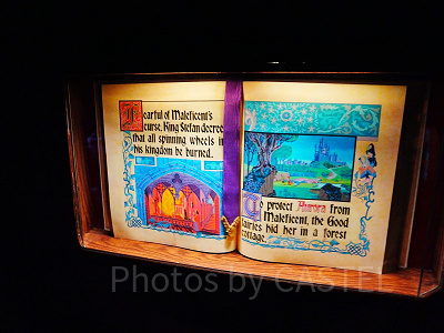 カリフォルニアアナハイムディズニーのアトラクション：眠れる森の美女の城ウォークスルー