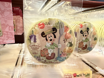 4/8発売】ディズニーシーのフード＆ワインフェスティバルグッズ2026