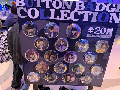 ユニバ USJ コナン 缶バッジ USJ - 新品未使用 名探偵コナン USJ 缶バッジ 2025年 5個セットの