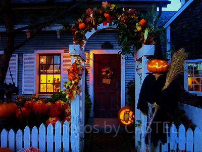 ハロウィン時期のケープコッド