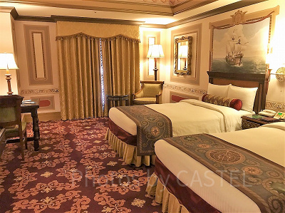 ホテルミラコスタのカピターノ・ミッキー・スーペリアルーム