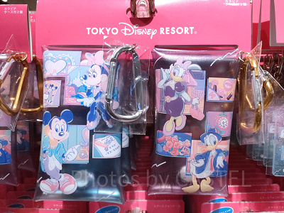 ディズニーSWEET TIMESグッズ:カラビナ(ケース付)セット