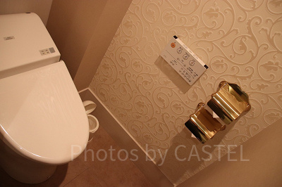 キャッスルルームのトイレ