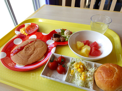 セレブレーションホテルの朝食メニュー