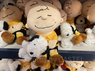 チャーリーブラウンのぬいぐるみ