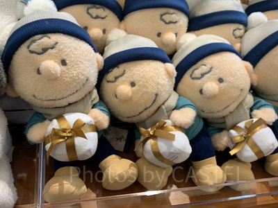 チャーリーブラウンぬいぐるみ（USJクリスマスグッズ2023）
